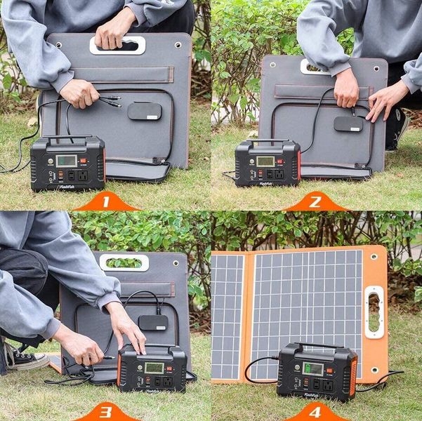 Солнечная панель Flashfish 18V/60W Foldable Solar Panel фото