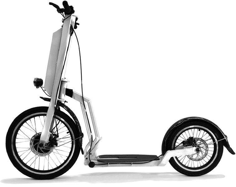 Електросамокат MoveOne E-scooter 20" Білий фото