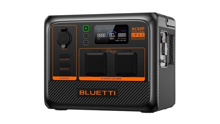 Портативна станція живлення BLUETTI AC60P | 600 Вт 504 Вт&middot;год фото