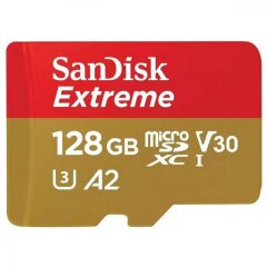 Карта пам'яті SanDisk microSDXC Extreme 128GB UHS-I (SDSQXAA-128G-GN6MA)