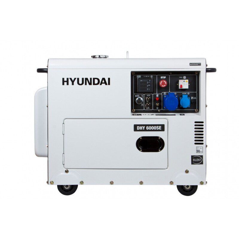 Дизельний аварійний генератор Hyundai DHY-6000SE D
